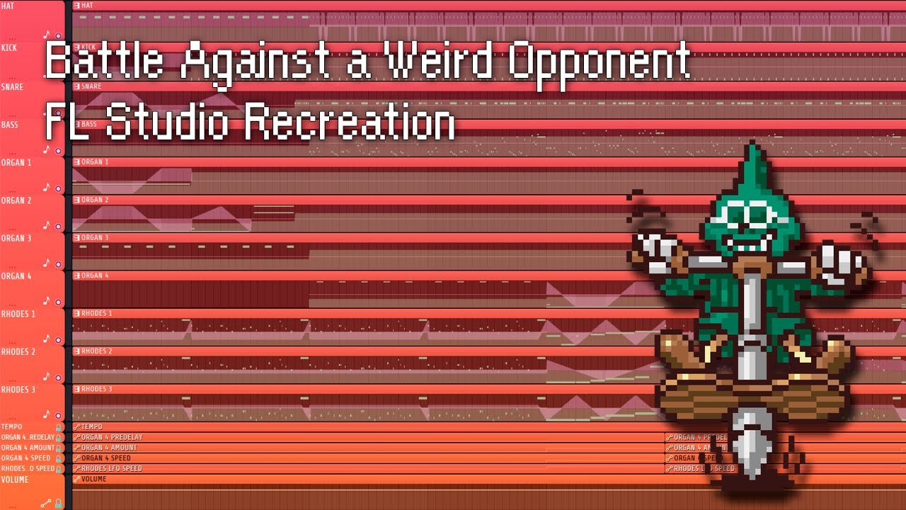 Earthbound OST: 031 - Battle Against a Weird Opponent [Recreation + FLP]