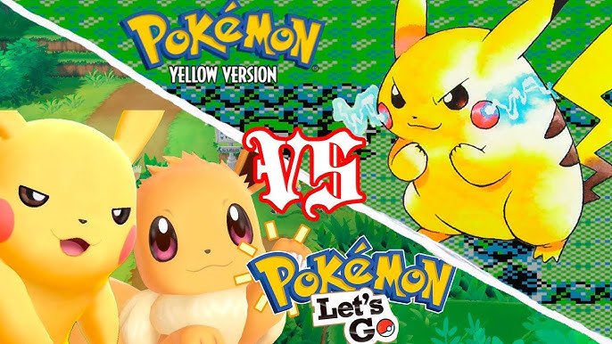 Pokemon Yellow (1998) vs. Pokemon: Let's Go (2018) - IGN