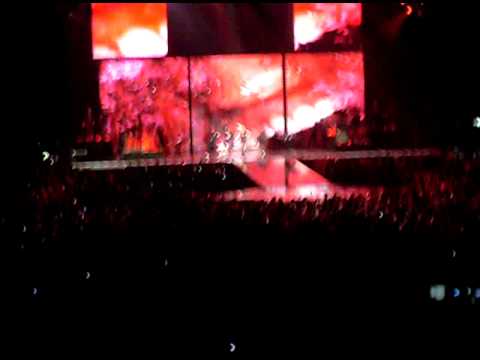 Madonna - Intro and Candy Shop London O2 Arena Sti...