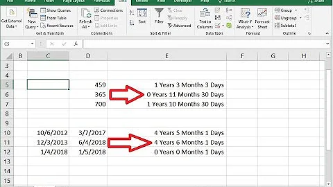 MS Excel: How to Convert Days & Dates into Years Months & Days - DayDayNews