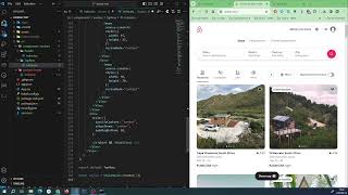 Airbnb clone UI with React Native for Web