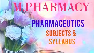 M.PHARMACY//PHARMACEUTICS//ANU// 1ST SEMISTER SYLLABUS