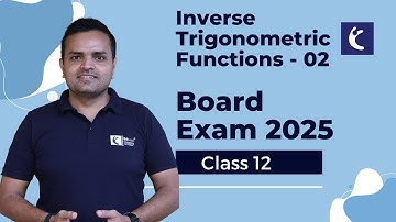 📚 Class 12 Maths: Inverse Trigonometric Functions | 5 Marks Questions | Complete Concepts + PYQs |L2