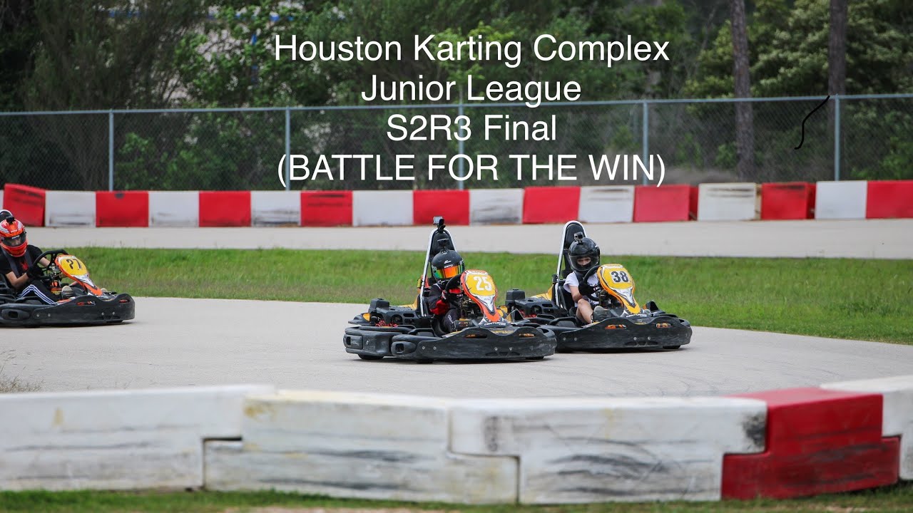 (BATTLE FOR THE WIN!) Houston Karting Complex - Junior League - S2R3 Final