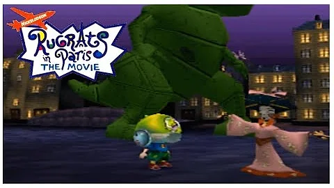 Rugrats in Paris: The Movie Nintendo 64 Gameplay Walkthrough Part 5 - Ooey Gooey World!