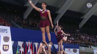 CHEERLEADING SENIOR ALL FEMALE 2 Philippines 187 0 185 0 372 0
