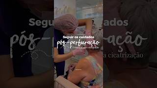 Cuidados Pós Furo humanizado #relato