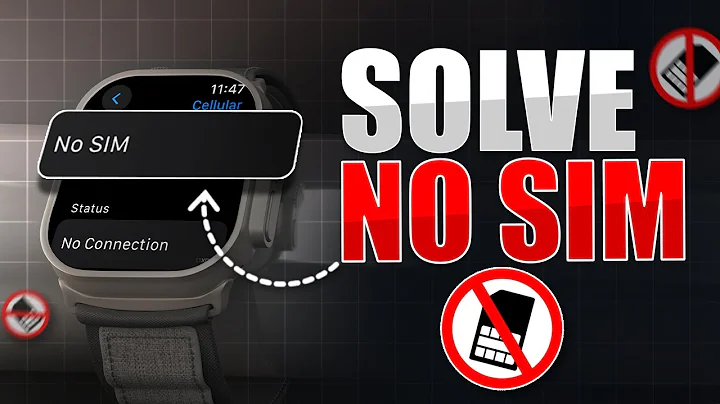 Apple Watch Showing No SIM / No Connection? Here’s the Fix!