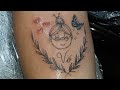 tattoo fineline (homenagem a vó)