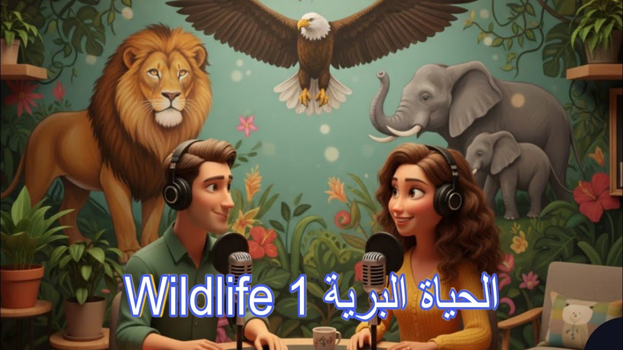 Arabic Podcast | Learn Arabic | Ep 11 : Wildlife 1 الحياة البرية