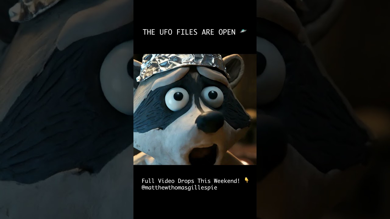 The UFO Files are OPEN 👽 #shorts #politicalsatire