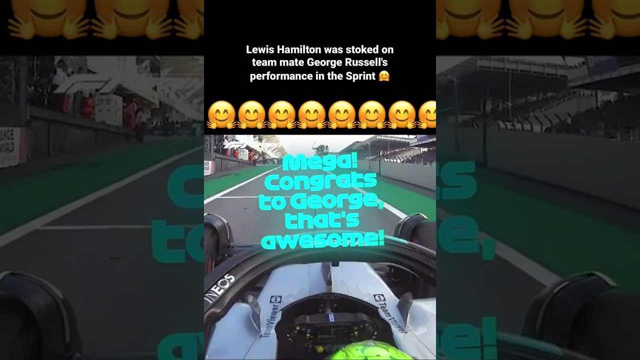 Mega! Congrats to George Russell' that’s awesome 😎 