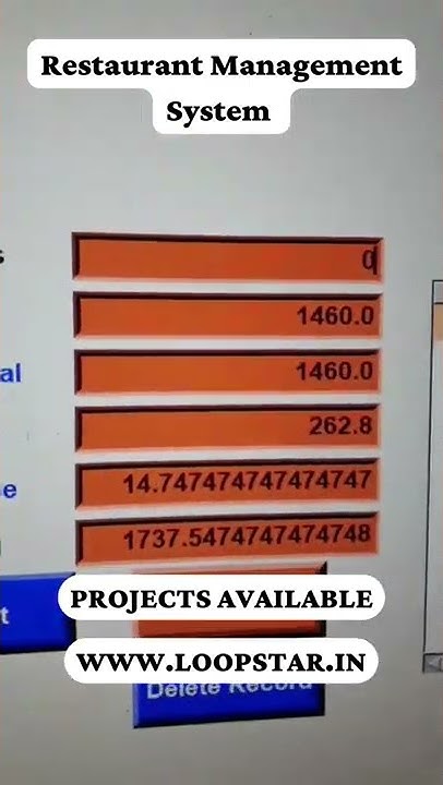 Restaurant Management System Project in Python - YouTube