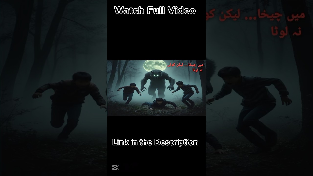 Us Jungle Se Koi Wapas Nahi Aaya 🌕😱 | 