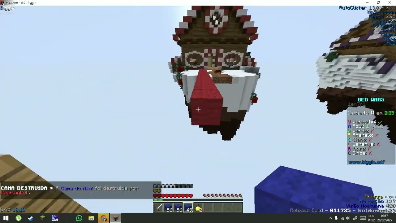 GG mush bedwars Xitando