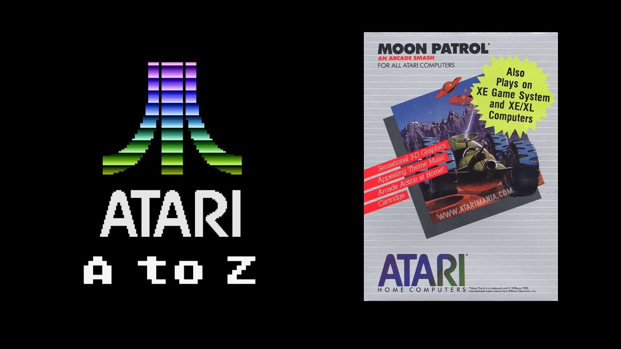 Moon Patrol Redux for Atari 8-bit is a worthy update to a