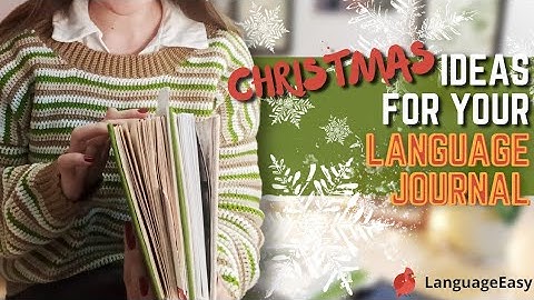 Winter language journal ideas 🎄📒🖋️