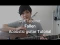 Fallen - Gert Taberner Acoustic guitar Tutorial