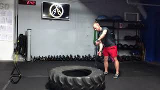 How to Perform Rotational Sledge Hammer Slams