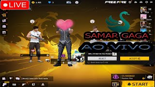 ? Live ON ? ZARUFA AO VIVO ? ESTAMOS DE VOLTAAA ? SOLO X SQUAD ? FREE FIRE SMART GAGA freefire  6k