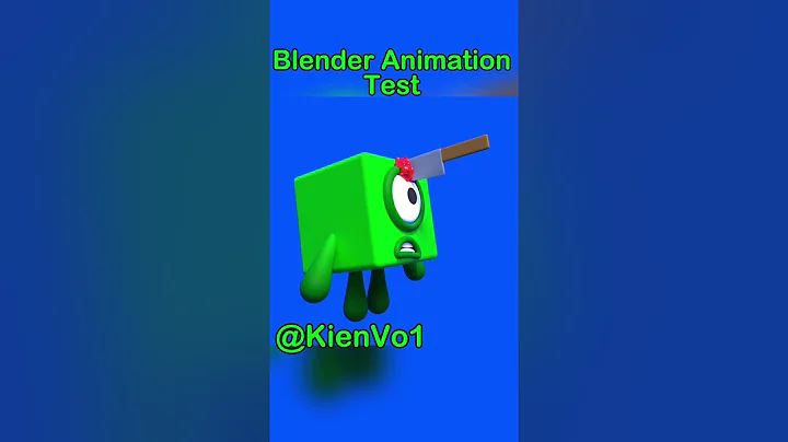 Ouch… (I made this in blender) #numberblocks