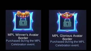 New Border Mpl Mobile Legends
