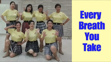 Every Breath You Take Line Dance (demo & count)