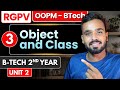 Lec 3 - Object and Class in OOP's | RGPV OOPM B-Tech 2nd year