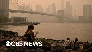 Poor air quality from wildfires sparking health concerns