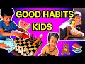 Kids Good Habits In Tamil | Nalla Pazhakkam Kulanthaigaluku | Healthy Kids Video