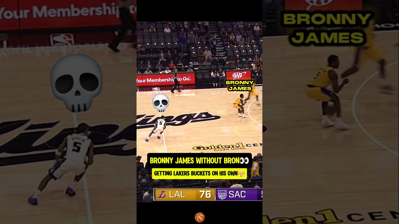 Year 3 Bronny James had bro LOST😤