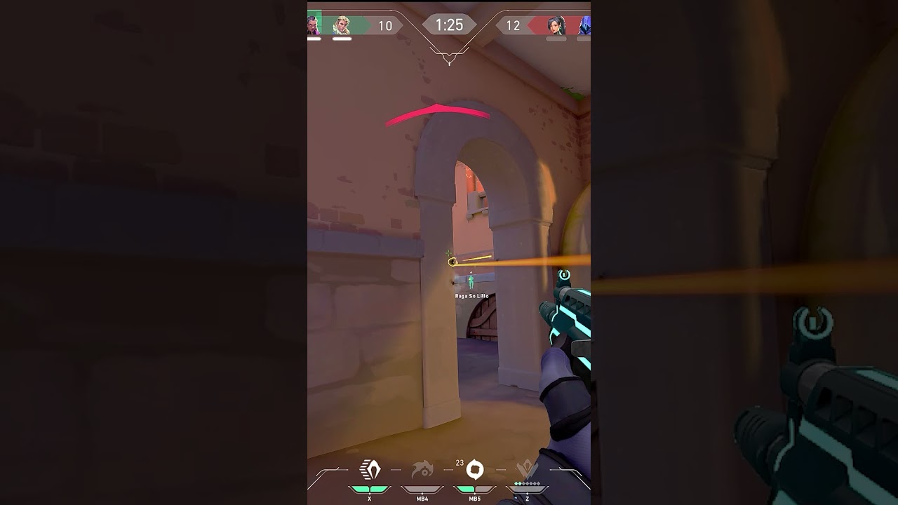 valorant RUSH B 😂 Ascent
