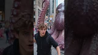 Henry Fights a Giant Octopus in the city of New York #usa #ai #adventure #motivation #beastcreator