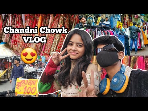 EXPLORING CHANDNI CHOWK WITH MY BEST FRIEND 🫂