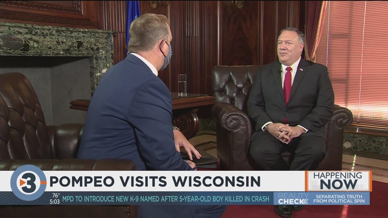 Pompeo warns of China influence in state, local governments