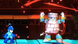 Mega Man 11 - Full Demo Playthrough - Block Man Stage (Normal / No Damage)
