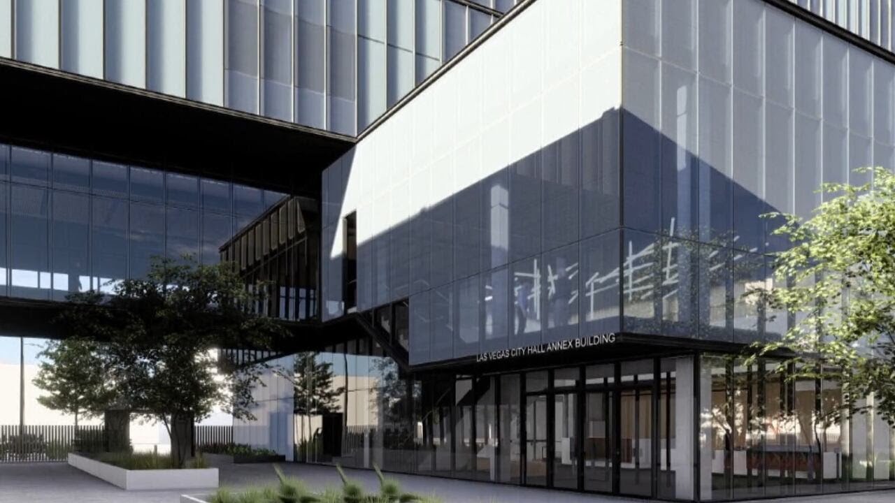 Las Vegas mayor discusses new civic center project opening in downtown
