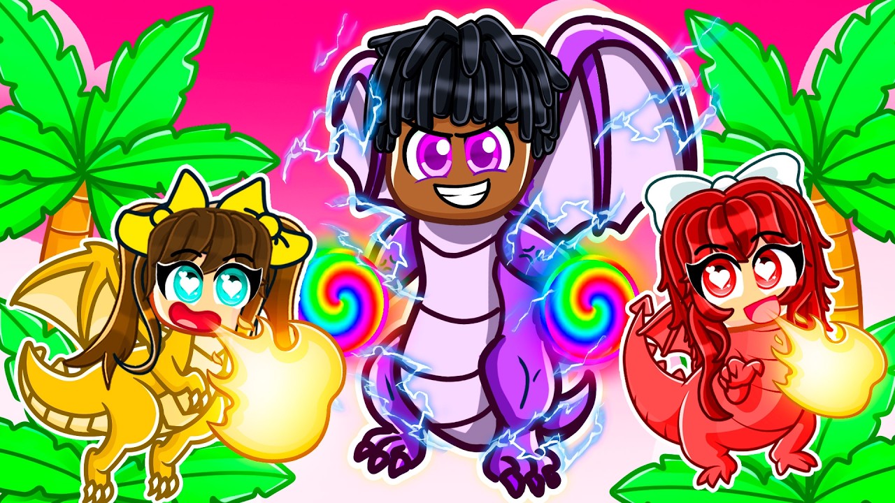 RIZZING GIRLS As A OP ELEMENTAL DRAGON FAMILY In Roblox