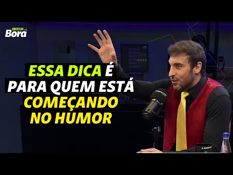 DICA PARA NOVOS HUMORISTAS | LÉO LINS