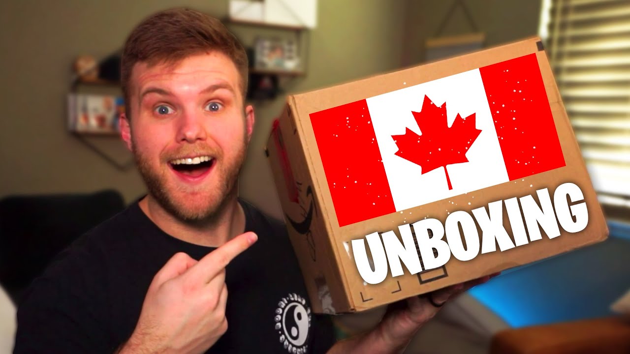 Unboxing A Canadian Care Package!