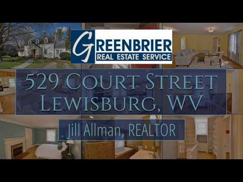 529 Court Street, Lewisburg, WV home video tour
