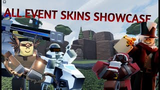ALL EVENT SKINS COLD CONSTRUCT EVENT | Tower Blitz