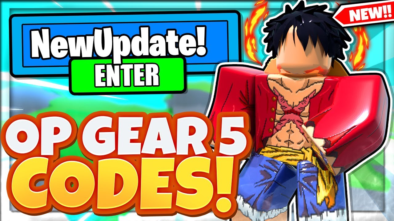 Showcase 🗲 NEW 5TH GEAR LUFFY AND ACCESSORY [🗲 GEAR 5] Anime Dimensions  Simulator (Codes) 