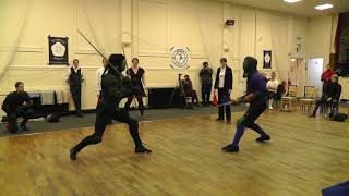 Edgebana 2017. Longsword: Semi Finals, Arto Fama (R) Vs James MacGilp (B)