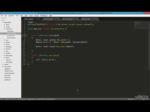 PART12 Codeigniter Passing parameters in Database (Fullcourse 2018) CODEIGNITER PHP