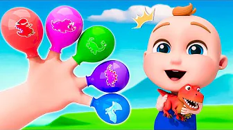 T-Rex Roar! | Dino Finger Family Song 🦖| Dinosaur Song | Baby SumoCoco Kids Songs & Nursery Rhymes
