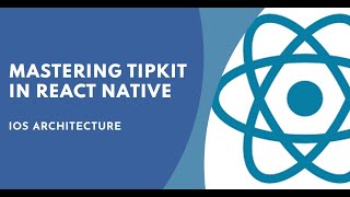 How to use TipKit in react native's new architecture(iOS only)
