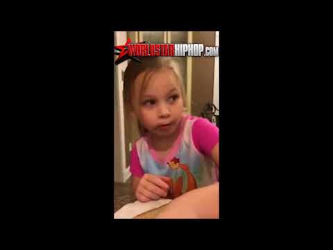 Little White Girl Says She Wants To Be A Black Woman And A Rapper When She Grows Up 