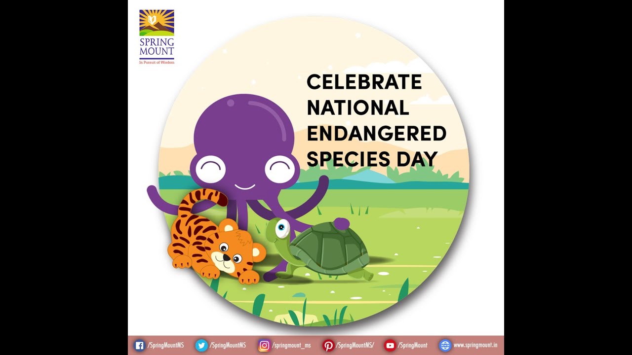 National Endangered Species Day | May 21 2021 - YouTube