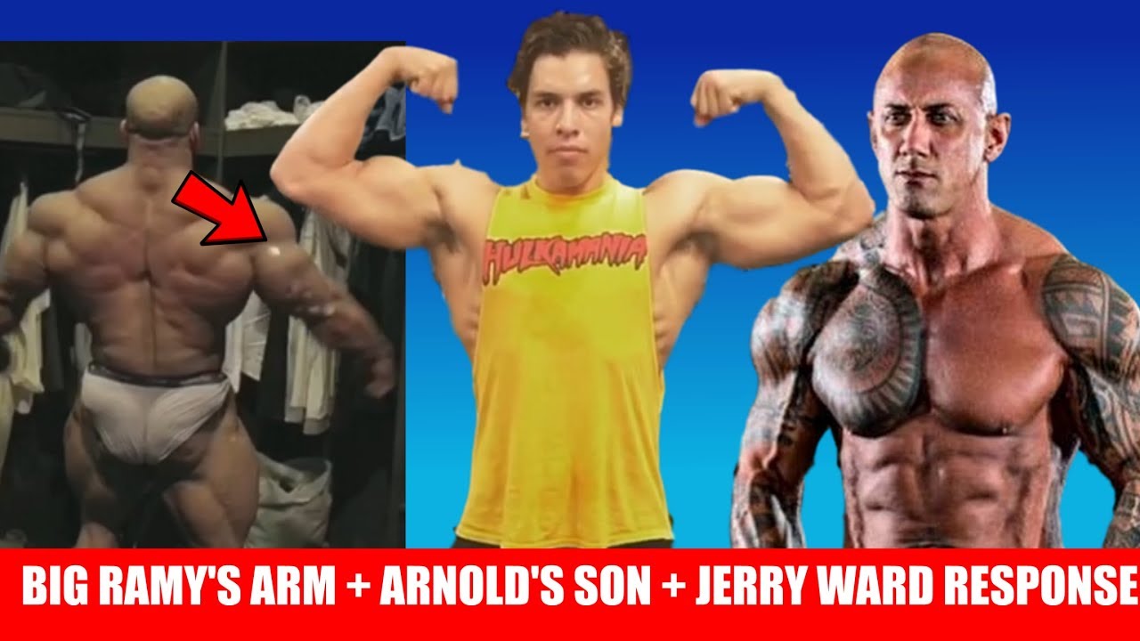 muscles of the foot Arnold's Son Posing Video, Big Ramy's Arm, Response to Jerry Ward/ Super League